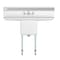 Koolmore 5 in. One compartment Stainless Steel Commercial Sink with Drainboards and Faucet SA151512-15B3FA - alternate 5